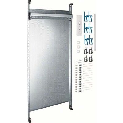 Hager UF421NW Universelles Multimedia-Verteilerfeld - 1200mm, 2-feld Hager UF421NW Universelles Multimedia-Verteilerfeld - 1200mm, 2-feld