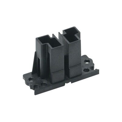 Hager Uz00A4 Universaler Doppel-Schienenhalter - Zubehör für Verteilertafel Hager Uz00A4 Universaler Doppel-Schienenhalter - Zubehör für Verteilertafel