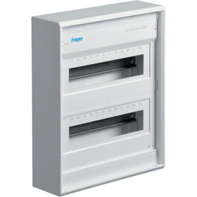 Hager VA24B Caja eléctrica - IP30 Hager VA24B Caja eléctrica - IP30