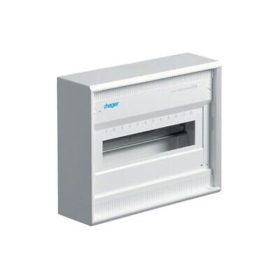 Hager VA12CN Distribution Board IP30 - 12 Slots Wall Mount Hager VA12CN Distribution Board IP30 - 12 Slots Wall Mount