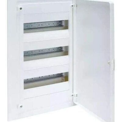 Cuadro eléctrico Hager - 36 módulos - Blanco - IP40 - 3 filas Cuadro eléctrico Hager - 36 módulos - Blanco - IP40 - 3 filas
