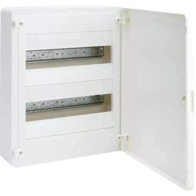 Hager Caja de superficie Golf VF 2 filas 24 módulos IP40 Hager Caja de superficie Golf VF 2 filas 24 módulos IP40