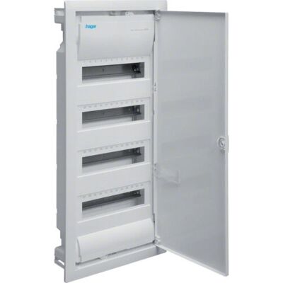 Boîtier électrique Hager VU48NE - 4x12 modules, IP30 - Publicité Boîtier électrique Hager VU48NE - 4x12 modules, IP30 - Publicité
