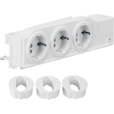 Hager VZ00AS 3-f Steckdose IPX2 - Elektrische Gehäuse Hager VZ00AS 3-f Steckdose IPX2 - Elektrische Gehäuse