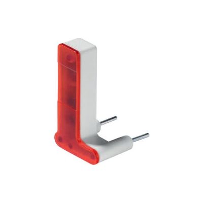 Hager KALLYSTA WUZ691 - Lampe témoin rouge en forme de L 250V - Accessoire de boîte de dérivation - Publicité Hager KALLYSTA WUZ691 - Lampe témoin rouge en forme de L 250V - Accessoire de boîte de dérivation - Publicité