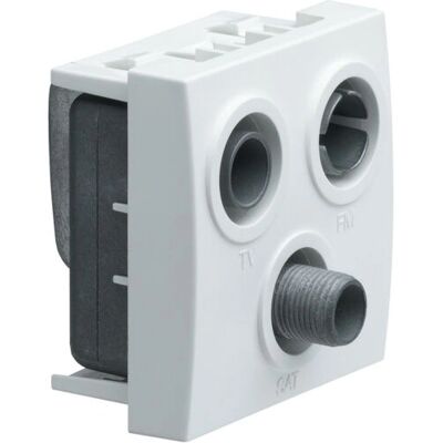 Hager WS256 Steckdose - TV/FM/SAT - Weiß Hager WS256 Steckdose - TV/FM/SAT - Weiß