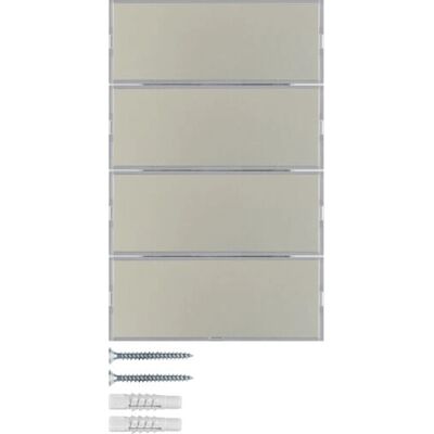 Hager 80164773 Edelstahl Lichtschalter Hager 80164773 Edelstahl Lichtschalter