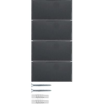 Hager 80164785 Aluminium Anthrazit - Steckdose / Sensor Hager 80164785 Aluminium Anthrazit - Steckdose / Sensor