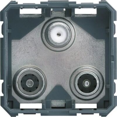 Tehalit WXF256 - SAT-Steckdose - TV, FM, 45x45 mm Tehalit WXF256 - SAT-Steckdose - TV, FM, 45x45 mm