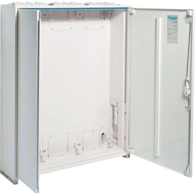 Hager ZB23S Boîte électrique en acier IP44 - Publicité Hager ZB23S Boîte électrique en acier IP44 - Publicité