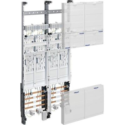 Hager ZK3ET24 Weiße Verteilungsfeld - 2-fach, 4-ZP, IP-Schutz Hager ZK3ET24 Weiße Verteilungsfeld - 2-fach, 4-ZP, IP-Schutz