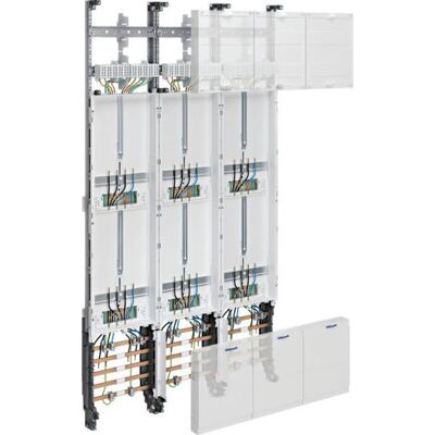Hager ZL52P8K - Komplettfeld 6ZP, 1350mm Höhe, 3-phasig Hager ZL52P8K - Komplettfeld 6ZP, 1350mm Höhe, 3-phasig
