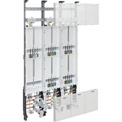 Hager ZL52U6N Elektrische Verteilung, 2-stöckig, 5 Zählerplätze, 750mm breit Hager ZL52U6N Elektrische Verteilung, 2-stöckig, 5 Zählerplätze, 750mm breit