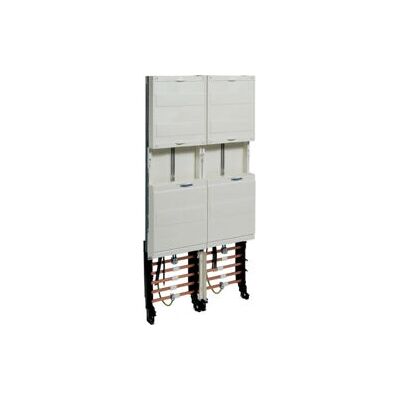 Hager ZK33Q3N Elektrikerschrank - 2 Zählerplätze, Passive Bauelemente, Weiß - Elektrikerschrank Hager ZK33Q3N Elektrikerschrank - 2 Zählerplätze, Passive Bauelemente, Weiß - Elektrikerschrank
