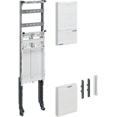 Hager ZU32ME Elektroverteilungs-Set - 1050mm, 1-fält, Weiß Hager ZU32ME Elektroverteilungs-Set - 1050mm, 1-fält, Weiß