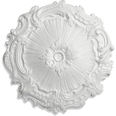 Decosa Eleonora Rosace décorative blanche - Rosette - Publicité Decosa Eleonora Rosace décorative blanche - Rosette - Publicité