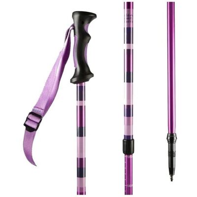 Élémenterre - Lupiau - 6061 Aluminum - Violet - Hiking pole - Publicité Élémenterre - Lupiau - 6061 Aluminum - Violet - Hiking pole - Publicité