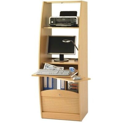 Meuble de Bureau Hêtre Galbé Verrouillable 60cm - Mobilier de Bureau - Publicité Meuble de Bureau Hêtre Galbé Verrouillable 60cm - Mobilier de Bureau - Publicité