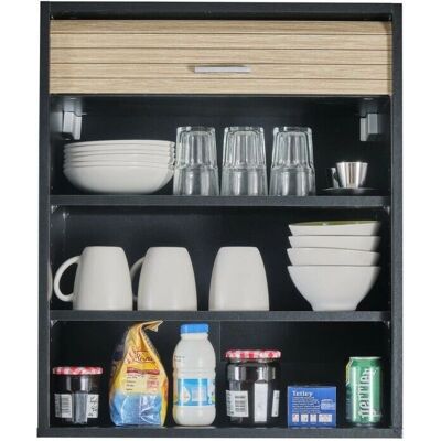 Meuble Murale COOK - Coulissant, Ajustable, 60x35x72cm - Publicité Meuble Murale COOK - Coulissant, Ajustable, 60x35x72cm - Publicité