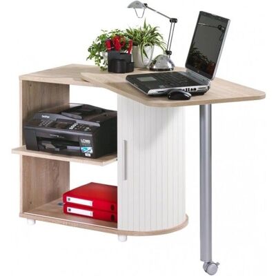 Bureau FUN avec Table Pivotante et Rangement - Publicité Bureau FUN avec Table Pivotante et Rangement - Publicité