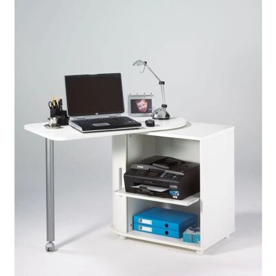 Bureau de Bureau Blanc Pivotant - Bureau de Bureau - Publicité Bureau de Bureau Blanc Pivotant - Bureau de Bureau - Publicité