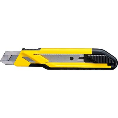 Couteau Stanley STHT10266-0 - Jaune - Acier - 18mm - Publicité Couteau Stanley STHT10266-0 - Jaune - Acier - 18mm - Publicité