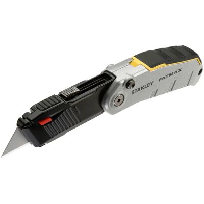Couteau utilitaire Stanley Tools FatMax à ouverture assistée - Rouge, 3 lames Couteau utilitaire Stanley Tools FatMax à ouverture assistée - Rouge, 3 lames