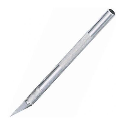 Couteau utilitaire Stanley 0-10-401 - Précision, Poignée en aluminium - Publicité Couteau utilitaire Stanley 0-10-401 - Précision, Poignée en aluminium - Publicité