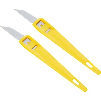Couteaux de bricolage jetables Stanley - Pack de 3, 140mm - Publicité Couteaux de bricolage jetables Stanley - Pack de 3, 140mm - Publicité