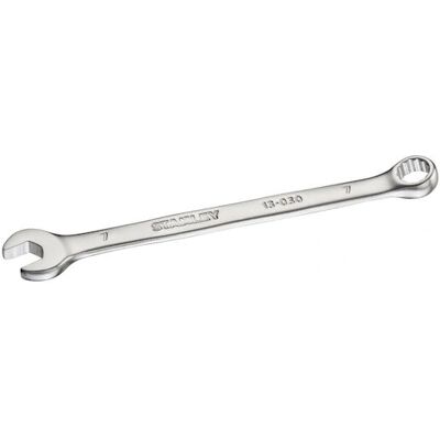 Klucz kombinowany Stanley FMMT13030-0 - Satynowy chrom - 12-kąt, 7mm Klucz kombinowany Stanley FMMT13030-0 - Satynowy chrom - 12-kąt, 7mm