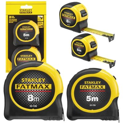 Stanley 13m Målebånd - Blade Armor, Duopack Stanley 13m Målebånd - Blade Armor, Duopack
