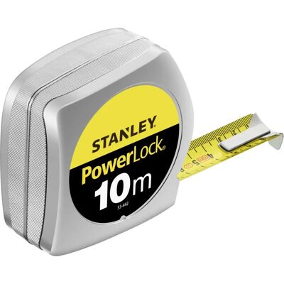 Miara taśmowa Stanley Powerlock - 10m, 25mm, ABS Miara taśmowa Stanley Powerlock - 10m, 25mm, ABS