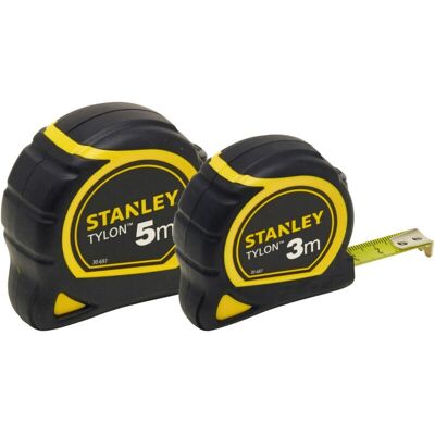 Stanley Modell Tylon Messband - 3m, 5m Doppelpack Stanley Modell Tylon Messband - 3m, 5m Doppelpack