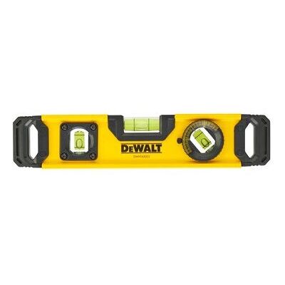 DeWALT DWHT0-43003 Poziomica - 250mm, Wytrzymała, Żółto-Czarna DeWALT DWHT0-43003 Poziomica - 250mm, Wytrzymała, Żółto-Czarna