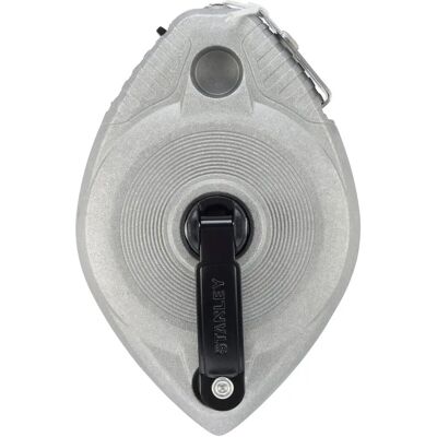 Stanley 0-47-100 Kreidelinie - Langlebiger Stahl, 30m, Gelb Stanley 0-47-100 Kreidelinie - Langlebiger Stahl, 30m, Gelb
