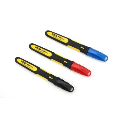 Marqueur permanent Stanley FatMax pointe fine - 3 pièces - Publicité Marqueur permanent Stanley FatMax pointe fine - 3 pièces - Publicité