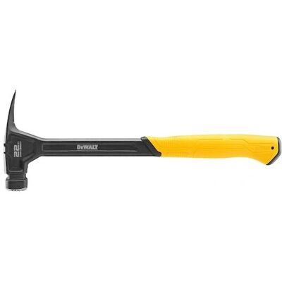 DeWALT DWHT51005-0 Stahlhammer - Gebogener Klauenhammer, 624g - Hammer für Profis DeWALT DWHT51005-0 Stahlhammer - Gebogener Klauenhammer, 624g - Hammer für Profis