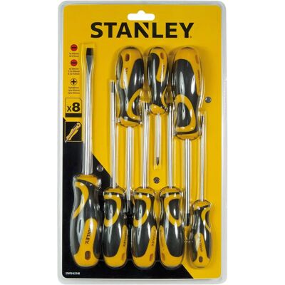Stanley STHT0-62148 Bi-Material Schraubenzieher-Set - Schraubenzieher Set Stanley STHT0-62148 Bi-Material Schraubenzieher-Set - Schraubenzieher Set