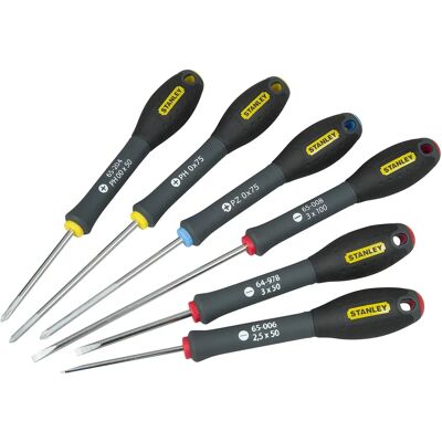 Stanley Tools FatMax Präzisionsschraubendreher-Set - 6 Stück Stanley Tools FatMax Präzisionsschraubendreher-Set - 6 Stück
