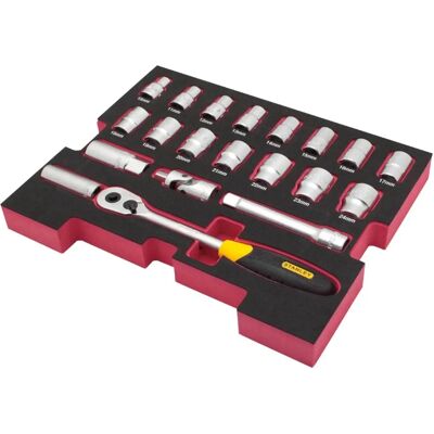 Zestaw Stanley TSTAK 1/2" - 48 elementów Zestaw Stanley TSTAK 1/2" - 48 elementów