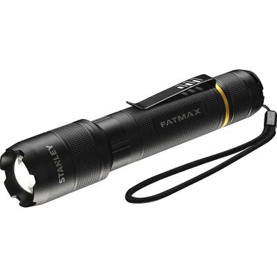 lampe de poche Stanley FMHT81511-0 noir et jaune - Publicité lampe de poche Stanley FMHT81511-0 noir et jaune - Publicité