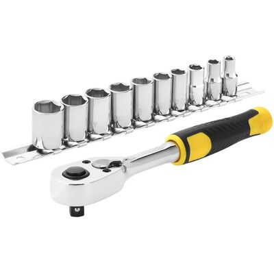 Stanley STMT82666-0 Ratschen-Set - 72 Zähne, 1/4" Antrieb, Mehrfarbig Stanley STMT82666-0 Ratschen-Set - 72 Zähne, 1/4" Antrieb, Mehrfarbig