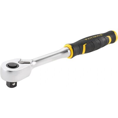 Klucz z grzechotką Stanley FATMAX FMMT82676-0 - Kompaktowy, 120 Zębów, Czarny i Żółty Klucz z grzechotką Stanley FATMAX FMMT82676-0 - Kompaktowy, 120 Zębów, Czarny i Żółty