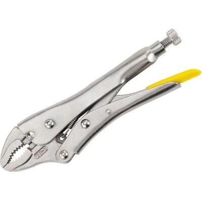 Stanley 0-84-809 Zaciskowe szczypce - Zakrzywione szczęki - 225mm Stanley 0-84-809 Zaciskowe szczypce - Zakrzywione szczęki - 225mm