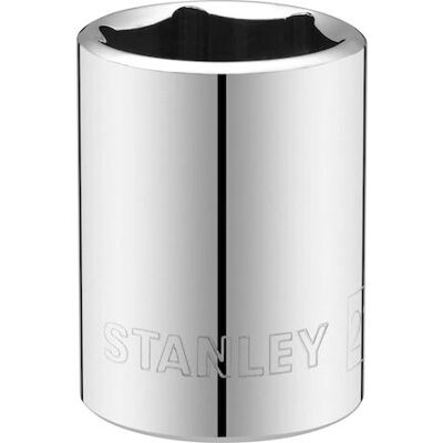 Jeu de sockets Stanley STMT86522-0 - 6 pans 22mm - Publicité Jeu de sockets Stanley STMT86522-0 - 6 pans 22mm - Publicité