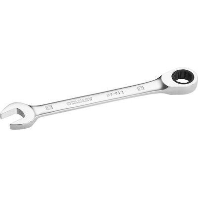 Stanley STMT89912-0 Clé à cliquet - 12mm, Acier - Publicité Stanley STMT89912-0 Clé à cliquet - 12mm, Acier - Publicité