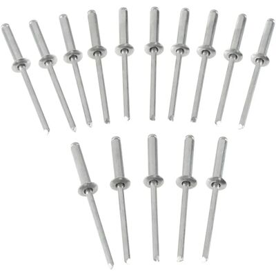 Rivets en aluminium Stanley - Court 4mm lot de 20 - Publicité Rivets en aluminium Stanley - Court 4mm lot de 20 - Publicité