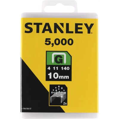 Stanley 1-TRA706-5T Grampeadores para cabos - 10mm - 5000 unidades Stanley 1-TRA706-5T Grampeadores para cabos - 10mm - 5000 unidades
