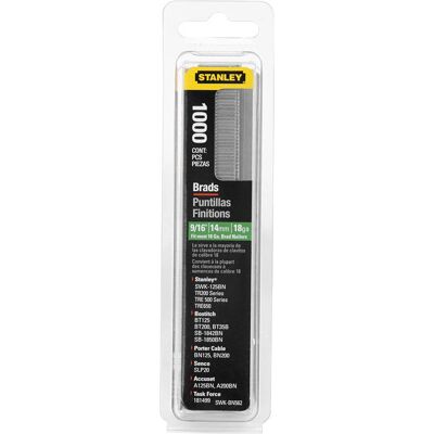 Stanley 1-SWKBN1187T Nagel- en nietpistoolaccessoire - 1000 gegalvaniseerde spijkers 30mm Stanley 1-SWKBN1187T Nagel- en nietpistoolaccessoire - 1000 gegalvaniseerde spijkers 30mm