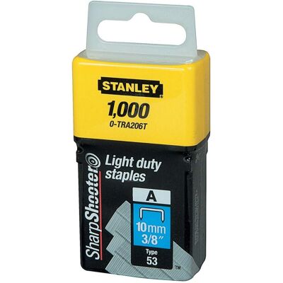 Stanley 1-TRA206T Zinknagel - 10mm - 1000 Stück Stanley 1-TRA206T Zinknagel - 10mm - 1000 Stück